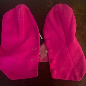 Corset top from white fox